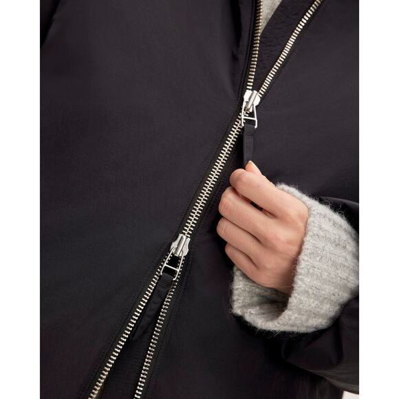 Everlane the Long Re:down Puffer Coat Long Sleeves Black Size M NWT - Picture 6 of 13